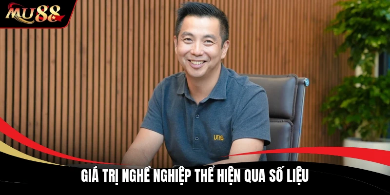 Giá trị nghề nghiệp thể hiện qua số liệu